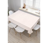 Прямоугольная скатерть JoyArty Персиковая монотонность из сатена tc_30533_120x145