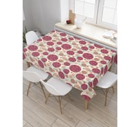 Прямоугольная скатерть JoyArty Космические кольца из сатена tc_20800_120x145