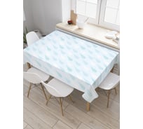 Прямоугольная скатерть JoyArty Незаметный дождь из сатена tc_33067_120x145