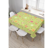 Прямоугольная скатерть JoyArty Космические сады из сатена tc_18331_120x145
