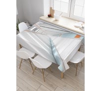 Прямоугольная скатерть JoyArty Космический дворец из сатена tc_22109_120x145