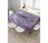 Прямоугольная скатерть JoyArty Космический орнамент из сатена tc_21551_120x145