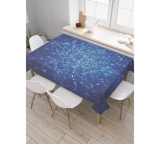 Прямоугольная скатерть JoyArty Ночные звезды из сатена tc_30830_120x145 1
