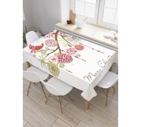 Прямоугольная скатерть JoyArty Ожидание рождества из сатена tc_19381_120x145