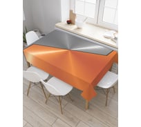 Прямоугольная скатерть JoyArty Медь и алюминий из сатена tc_38255_120x145