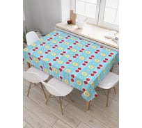 Прямоугольная скатерть JoyArty Красивые ряды из сатена tc_30323_120x145