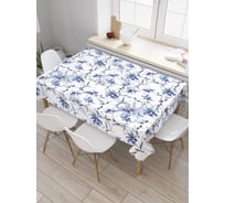 Прямоугольная скатерть JoyArty Переплет цветов из сатена tc_19965_120x145