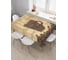 Прямоугольная скатерть JoyArty Кофейная надпись из сатена tc_29950_120x145 1