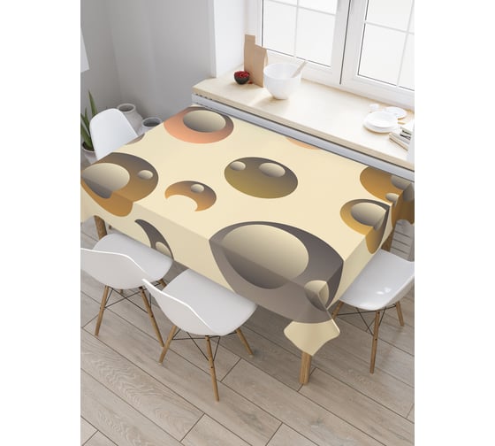 Прямоугольная скатерть JoyArty Космический мир из сатена tc_29864_120x145 1