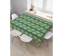 Прямоугольная скатерть JoyArty Лепесточное движение из сатена tc_21948_120x145