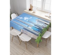Прямоугольная скатерть JoyArty Куала Лумпур из сатена tc_27655_120x145