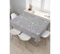 Прямоугольная скатерть JoyArty Космический асфальт из сатена tc_7586_120x145