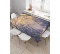 Прямоугольная скатерть JoyArty Лесные мраки из сатена tc_23053_120x145