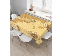 Прямоугольная скатерть JoyArty Метка кракена из сатена tc_23340_120x145