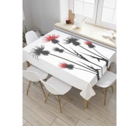 Прямоугольная скатерть JoyArty Краски чертополоха из сатена tc_4399_120x145