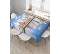 Прямоугольная скатерть JoyArty Парковый мост из сатена tc_36791_120x145