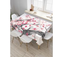 Прямоугольная скатерть JoyArty Осенний клен из сатена tc_6977_120x145