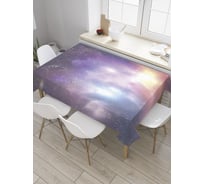 Прямоугольная скатерть JoyArty Космическое сияние из сатена tc_32535_120x145