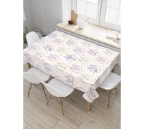 Прямоугольная скатерть JoyArty Песики-стиляги из сатена tc_70142_120x145