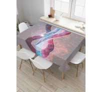 Прямоугольная скатерть JoyArty Космическая бесконечность из сатена tc_7689_120x145