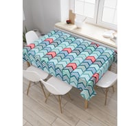 Прямоугольная скатерть JoyArty Переливное указание из сатена tc_29674_120x145