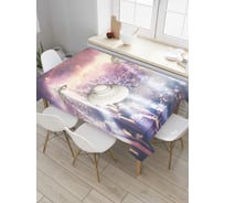Прямоугольная скатерть JoyArty Нашествие чужеземцев из сатена tc_6797_120x145