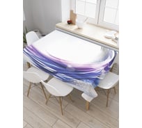 Прямоугольная скатерть JoyArty Кружение краски из сатена tc_22236_120x145