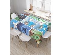 Прямоугольная скатерть JoyArty Массажный рай из сатена tc_21846_120x145
