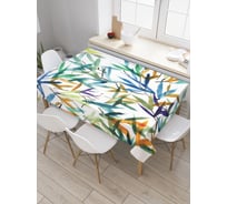 Прямоугольная скатерть JoyArty Краски листьев из сатена tc_22000_120x145