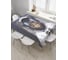 Прямоугольная скатерть JoyArty Питомец в космосе из сатена tc_33500_120x145 1