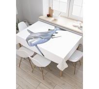 Прямоугольная скатерть JoyArty Опасность хищника из сатена tc_38038_120x145