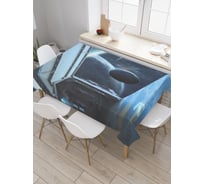 Прямоугольная скатерть JoyArty Космический вид из сатена tc_21680_120x145