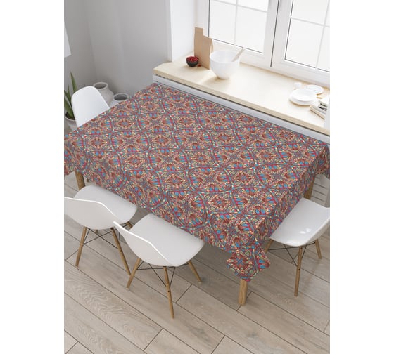 Прямоугольная скатерть JoyArty Пиковая масть из сатена tc_29566_120x145 1