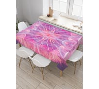 Прямоугольная скатерть JoyArty Орнаментальный взрыв из сатена tc_38071_120x145