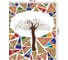 Прямоугольная скатерть JoyArty Осколочное дерево из сатена tc_3426_120x145 2