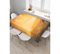 Прямоугольная скатерть JoyArty Осеннее зарево из сатена tc_37660_120x145