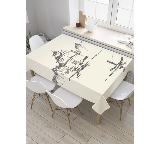 Прямоугольная скатерть JoyArty Пейзаж из сатена tc_52767_120x145 1