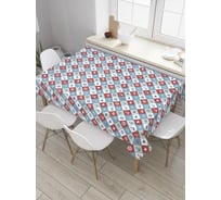 Прямоугольная скатерть JoyArty Парусники и корабли из сатена tc_31857_120x145