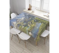 Прямоугольная скатерть JoyArty Мечта мудреца из сатена tc_9307_120x145