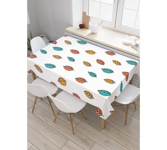 Прямоугольная скатерть JoyArty Листопад из сатена tc_31612_120x145 1