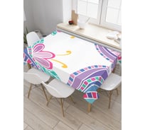 Прямоугольная скатерть JoyArty Линии дудл из сатена tc_35973_120x145