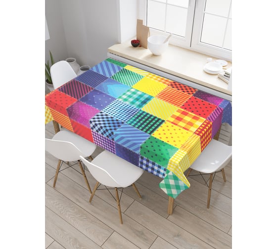 Прямоугольная скатерть JoyArty Креативная текстура из сатена tc_19423_120x145 1