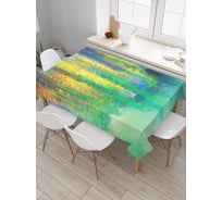 Прямоугольная скатерть JoyArty Красочная стена из сатена tc_13890_120x145