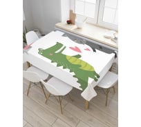 Прямоугольная скатерть JoyArty Любовь зла из сатена tc_9741_120x145