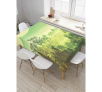 Прямоугольная скатерть JoyArty Лесные странствия из сатена tc_7522_120x145