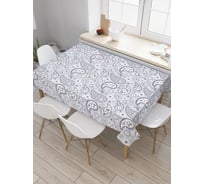 Прямоугольная скатерть JoyArty Лепесточная вселенная из сатена tc_21944_120x145