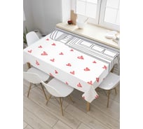 Прямоугольная скатерть JoyArty Любовный телефон из сатена tc_6948_120x145