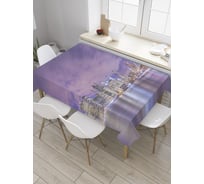 Прямоугольная скатерть JoyArty Ночная панорама Нью-Йорка из сатена tc_32506_120x145