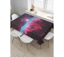 Прямоугольная скатерть JoyArty Космическая туманность из сатена tc_4154_120x145