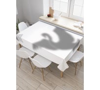 Прямоугольная скатерть JoyArty Лебедь в душе из сатена tc_3756_120x145